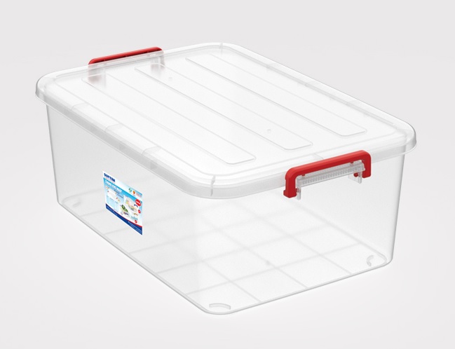 Thùng chữ nhật nhựa DUY TÂN 45 lít (63.4 x 42.7 x 23.9 cm) - 08876
