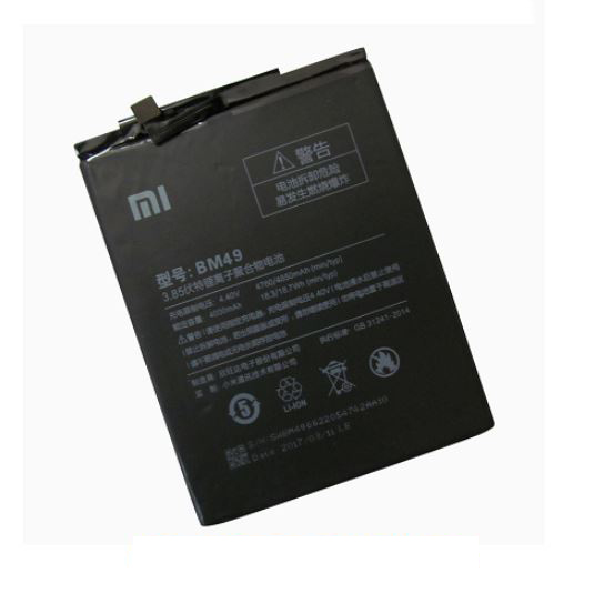 PIN XIAOMI BM 49 / XIAOMI MI MAX / 4850MAH ( LOẠI 1 BẢO HÀNH 6 THÁNG )