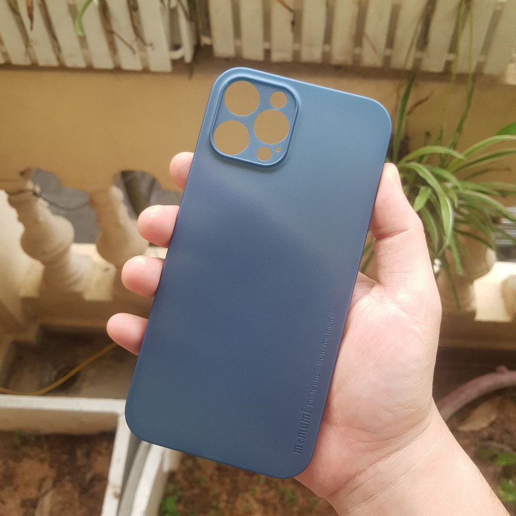 Ốp lưng Memumi lụa cho iPhone 12 Mini/ 12/ 12 Pro/ 12 Pro Max siêu mỏng 0.3mm