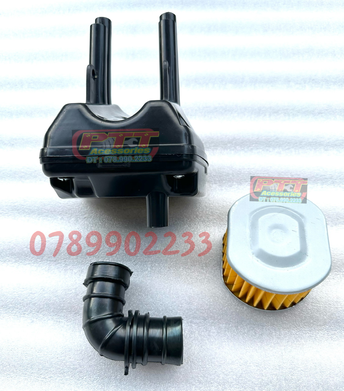 Bộ pô e + lọc gió cub 82