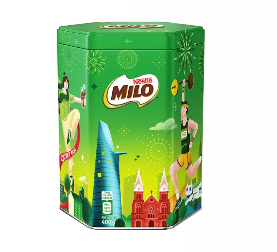 (TẾT 2022) MILO BỘT HỘP THIẾC PHIÊN BẢN TẾT
