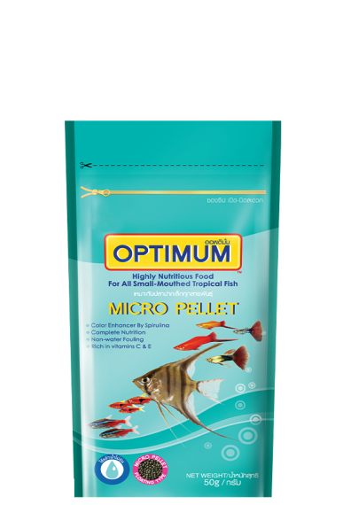 Thức ăn cá cảnh OPTIMUM - cho cánh miệng nhỏ, cá ông tiên, cá 7 màu