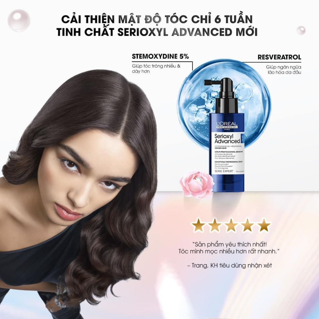[Loreal] Dầu gội chống rụng kích thích mọc tóc LOREAL SERIOXYL 1000ml
