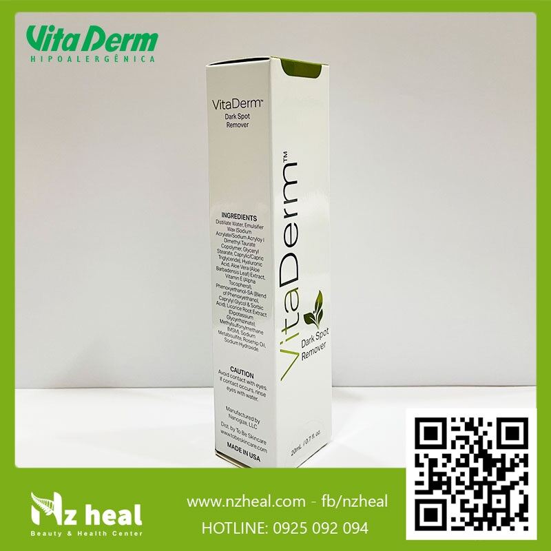 Kem mờ thâm nám Vitaderm Dark Spot Remover 20ml
