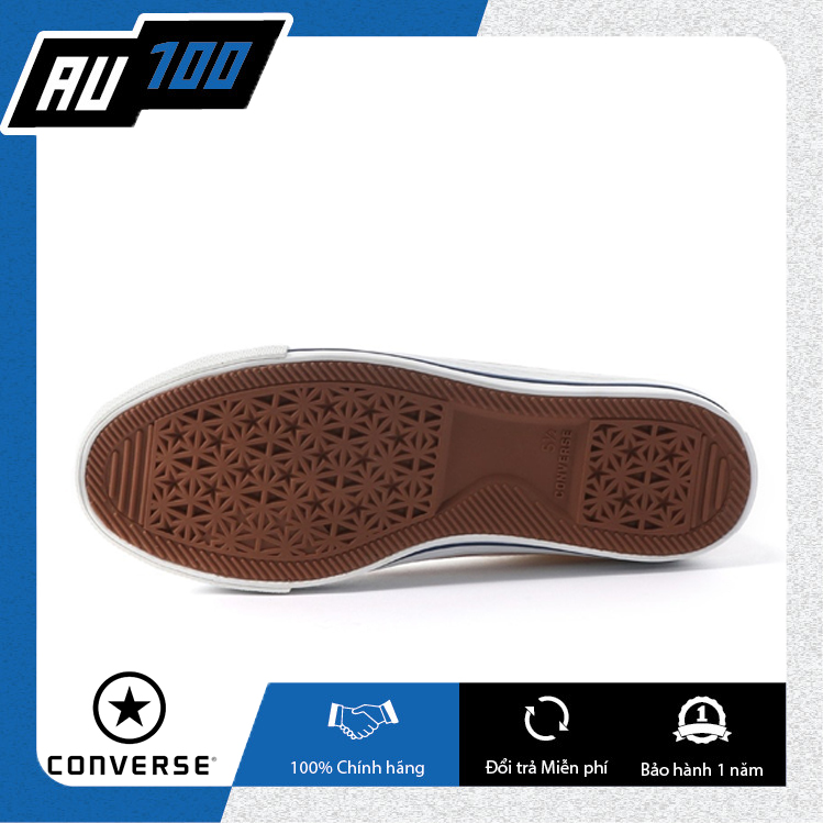 [AU100] Giày Converse nữ màu trắng viền đỏ đen [ Converse chính hãng không gây hôi chân] (made in Vietnam)