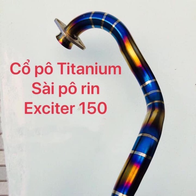 [HCM]cổ titan sài cho pô ex 150