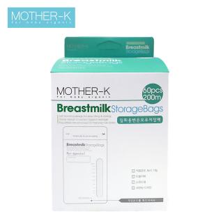 [HCM]Hộp 60 túi trữ sữa cảm biến nhiệt Mother-K (200ml) thumbnail