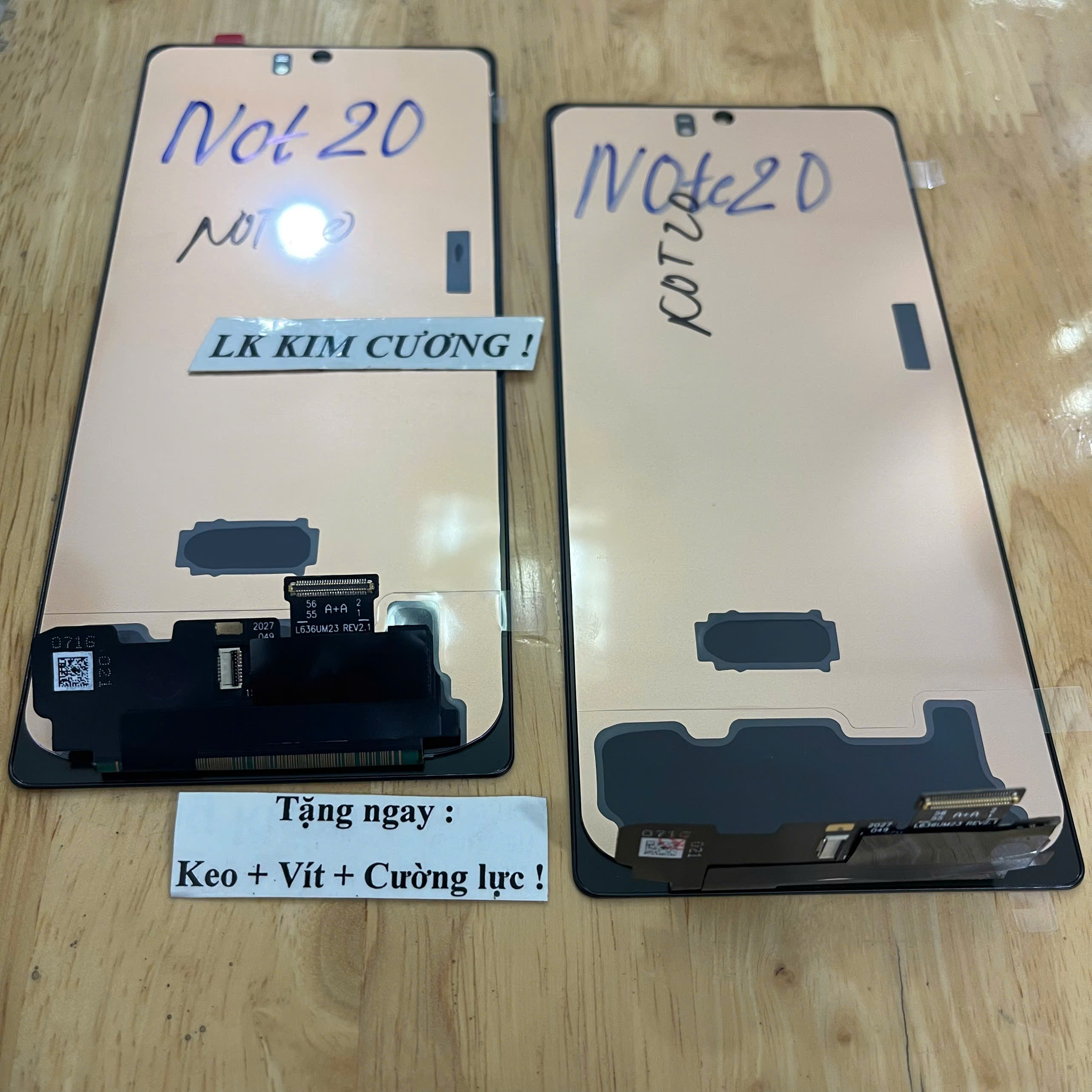 Màn hình samsung NOTE 20 - Phôi nhỏ - OLED