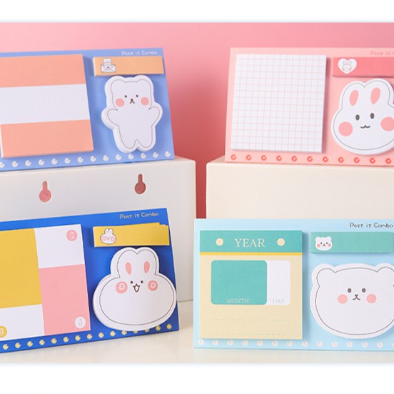 [HCM]Set giấy note Post it 3 loại