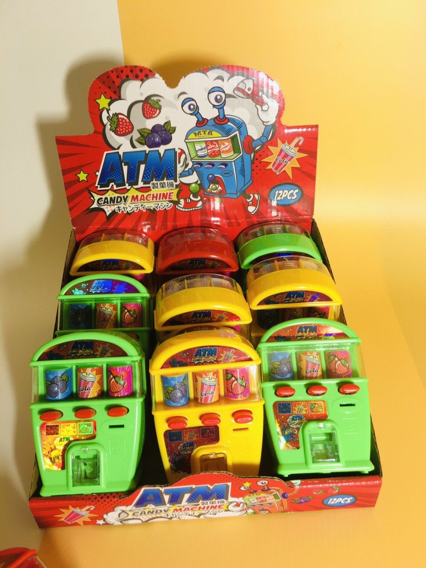 [Giá Sỉ ] Set 3 Máy bán kẹo tự động - máy kẹo ATM