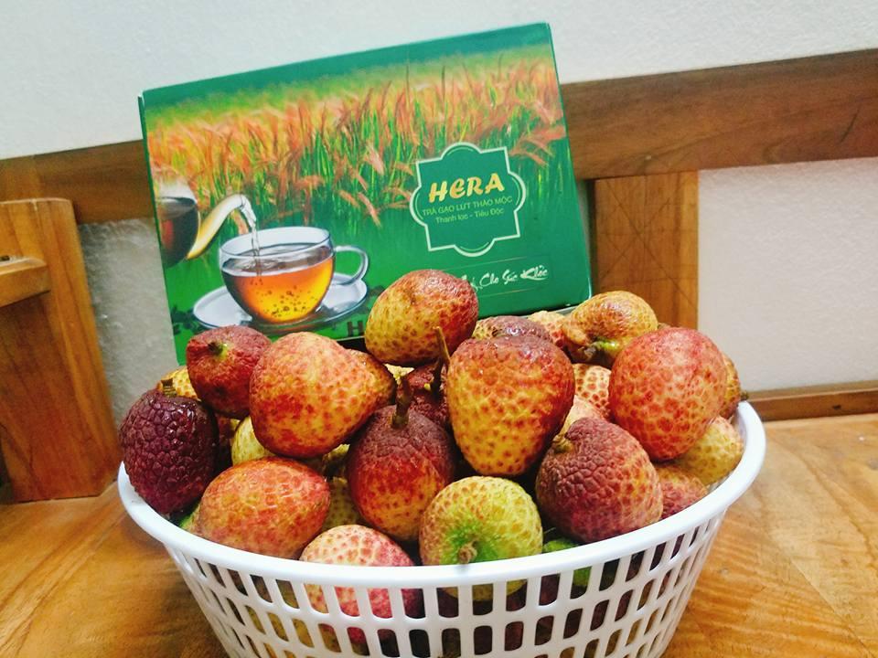 Trà Gạo Lứt Thảo Mộc Thanh Lọc - Tiêu Độc Hera (14 gói x 50g)