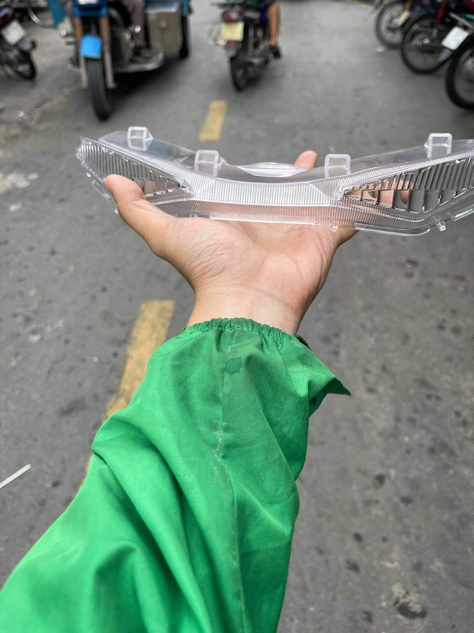 Mica đèn sương mù Exciter 150.