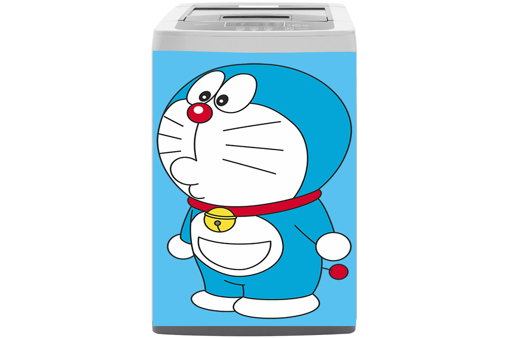 [HCM]Decal dán máy giặt mẫu Doraemon 16