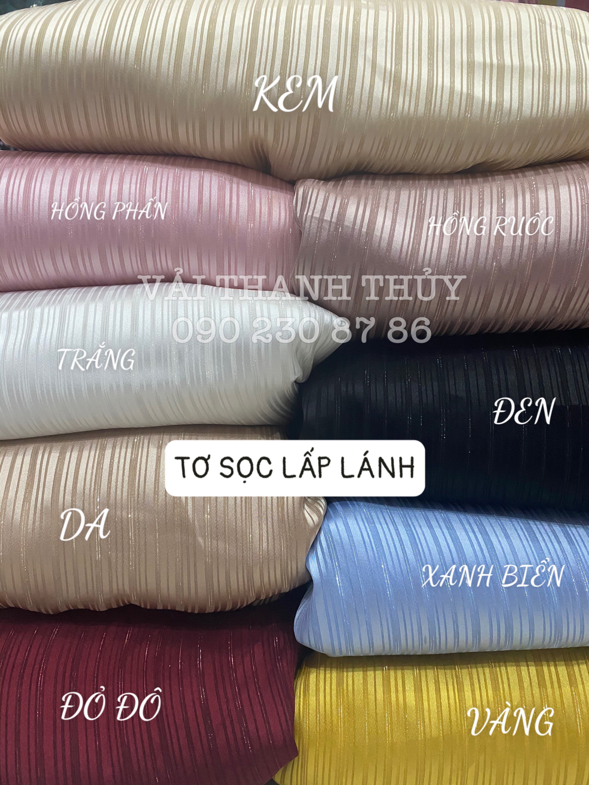 TƠ XƯỚC LẤP LÁNH - DÒNG VẢI THỜI TRANG -  - 1 MÉT X 1M5