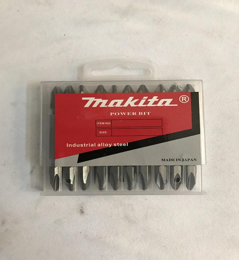 Bộ 10 đầu bắn vít Makita