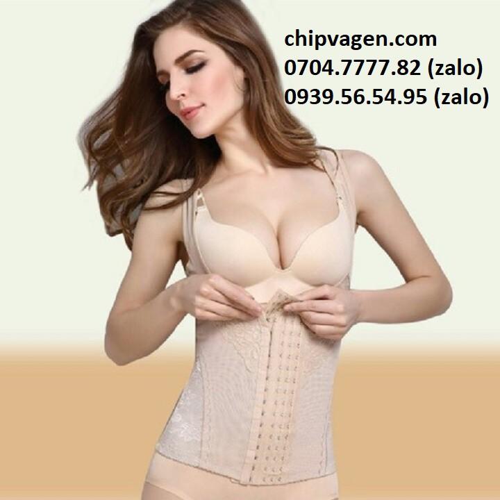 Áo gen định hình - áo gen nịt bụng - xl đen
