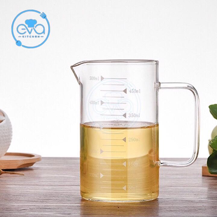 [HCM]Ly Thuỷ Tinh Chia Vạch Đo Lường 500 Ml