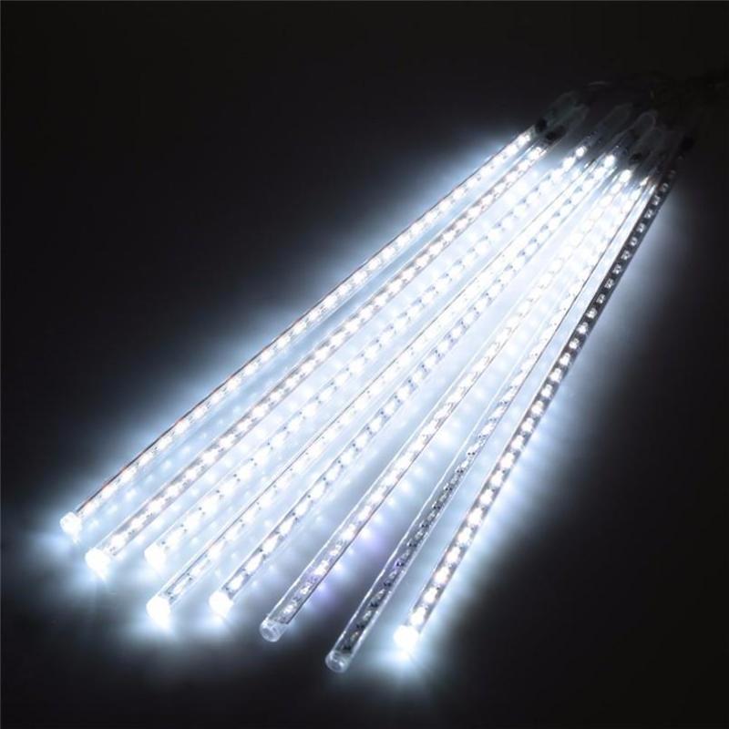 Đèn led sao băng thả cây chống nước 8 ống 50cm Chạy Mưa Sao Băng