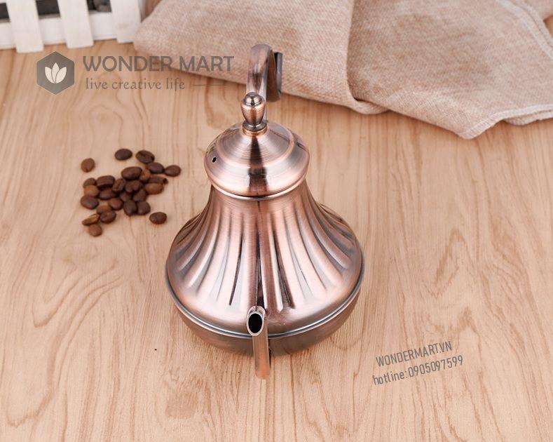 Ấm nước pha cà phê Drip V60 L-Beans 450ml phong cách cổ điển