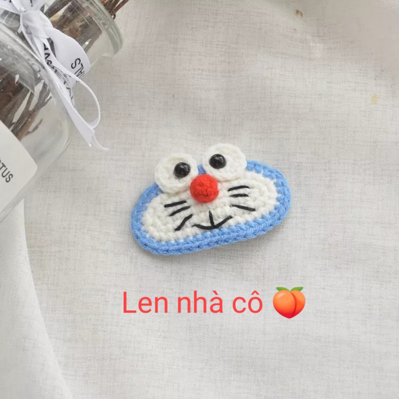 [ Handmade ] KẸP TÓC LEN NHIỀU MẨU
