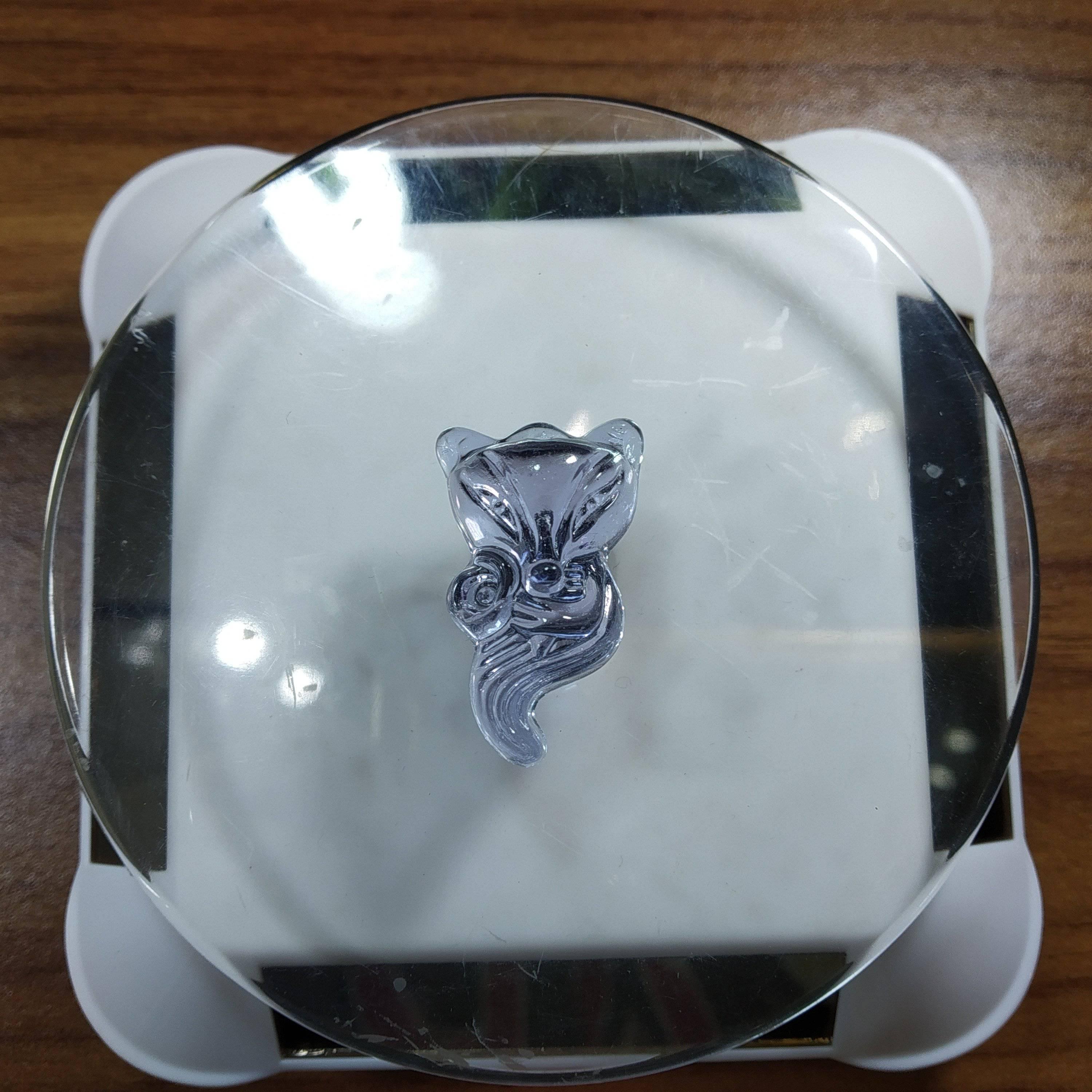 Mặt dây chuyền hồ ly đá pha lê New
