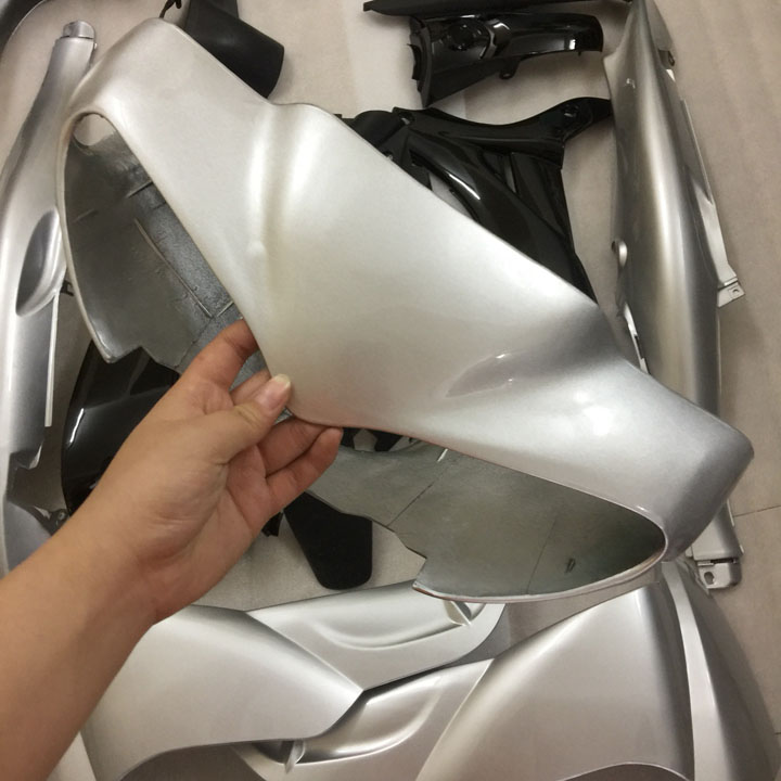 [ BẤT NGỜ CHƯA!MIỄN SHIP NÀY ]Bộ dàn áo  màu Bạc cho dòng xe JUPITER V - có TẶNG BỘ TEM 3 lớp xịn.