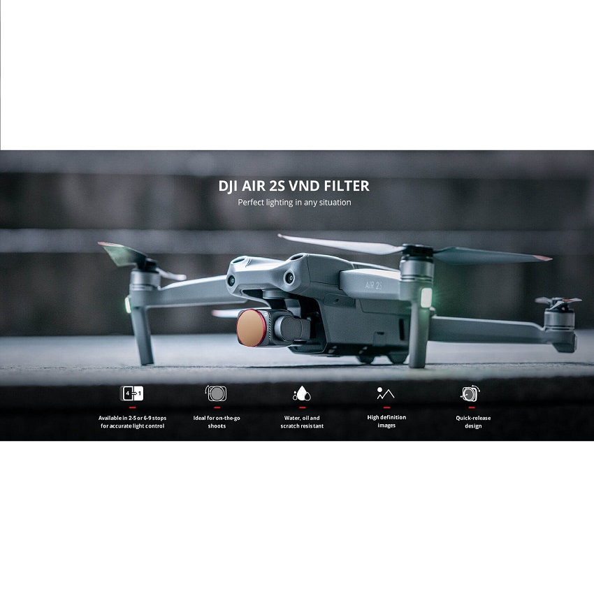 Kính lọc Mavic Air 2S VND Filter (2 to 5 stop) – PGYtech