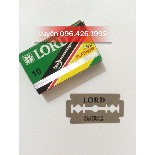 Dao cạo râu Lord hộp 200 lưỡi