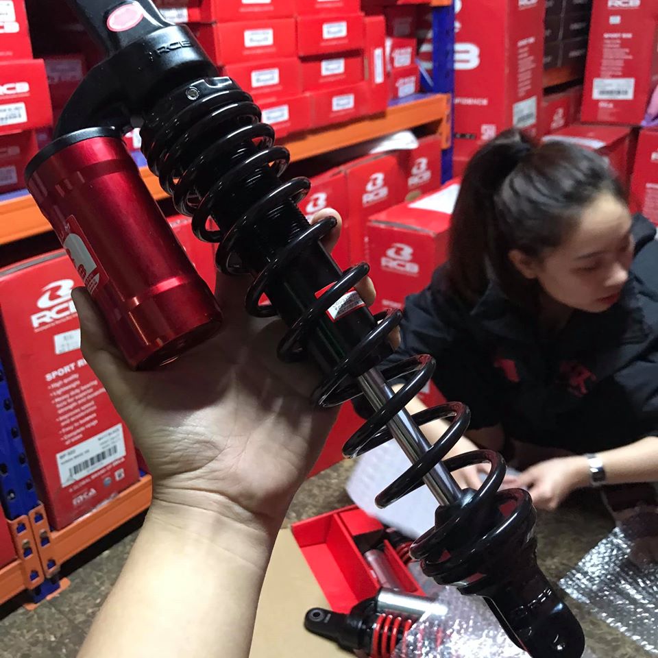 Phuộc sau bình dầu RCB gắn Sh150 MB2 Đen