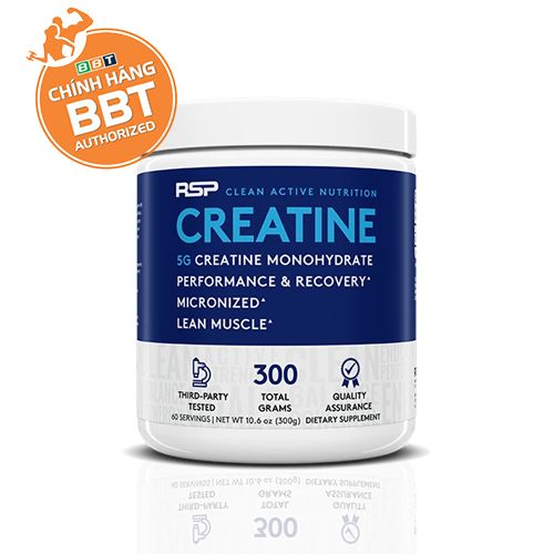[GIÁ SỐC] CREATINE MONOHYDRATE RSP Tăng Sức Mạnh Sức Bền