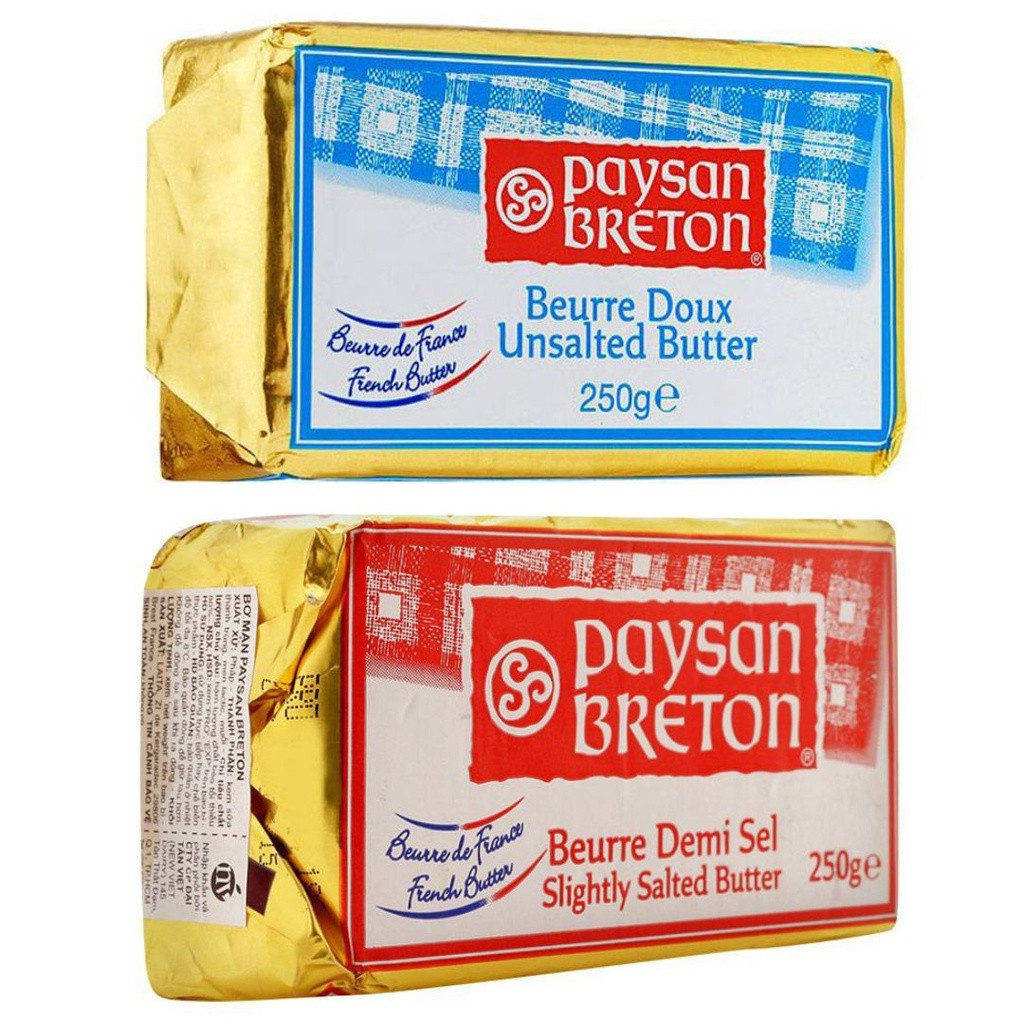 SHIP HCM -BƠ MẶN PAYSAN BRETON 200GR -11629 BƠ LÀM BÁNH