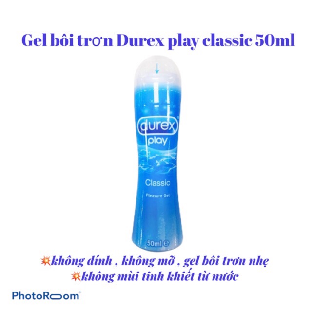 Gel bôi trơn Durex Play Classic 50ml