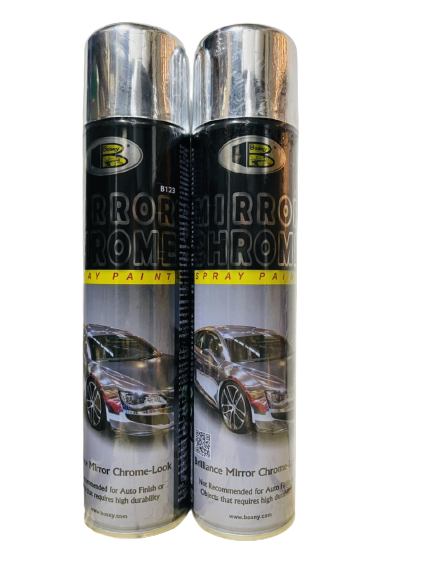 Sơn xịt xi gương MIRROR CHROME Bosny B123