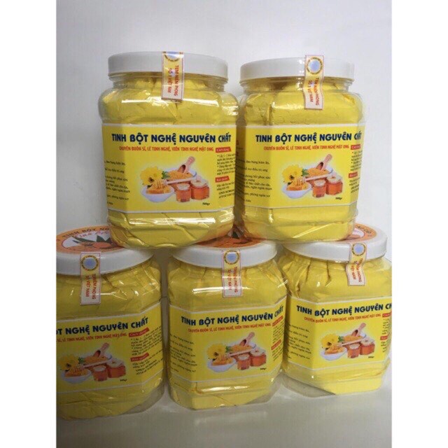 500Gr Tinh bột nghệ vàng nguyên chất 100%