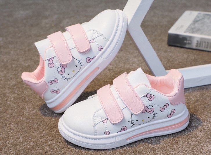 Giày thể thao cho bé gái 2-12 tuổi, giày công chúa giày hello kitty bé gái sz 26-37