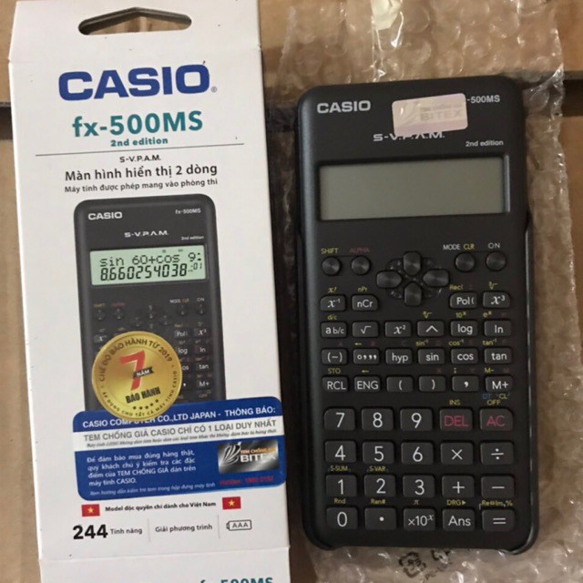 Máy tính Casio fx-500MS - 2nd Edition