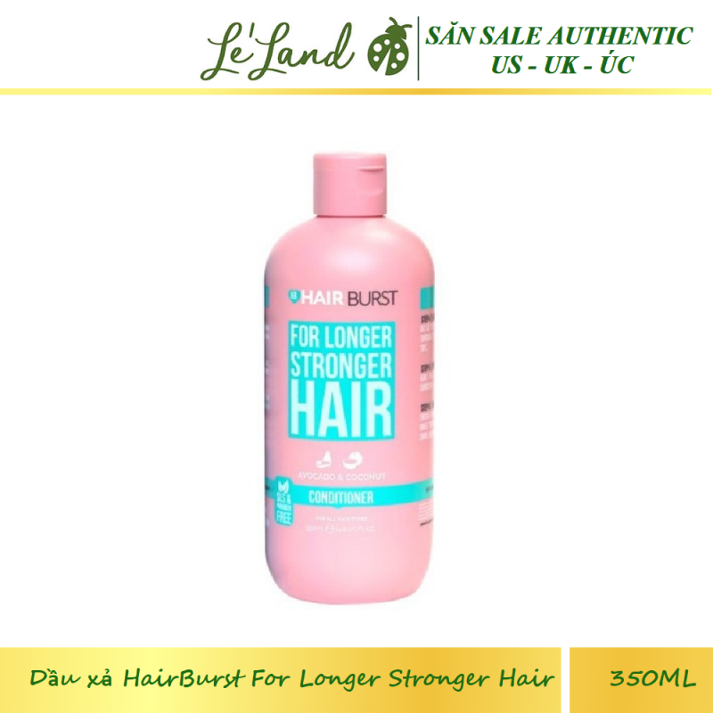 Dầu xả HairBurst For Longer Stronger Hair cao cấp