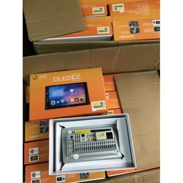 Màn hình Android OLED C2 xịn hãng lắp mọi xe ô tô