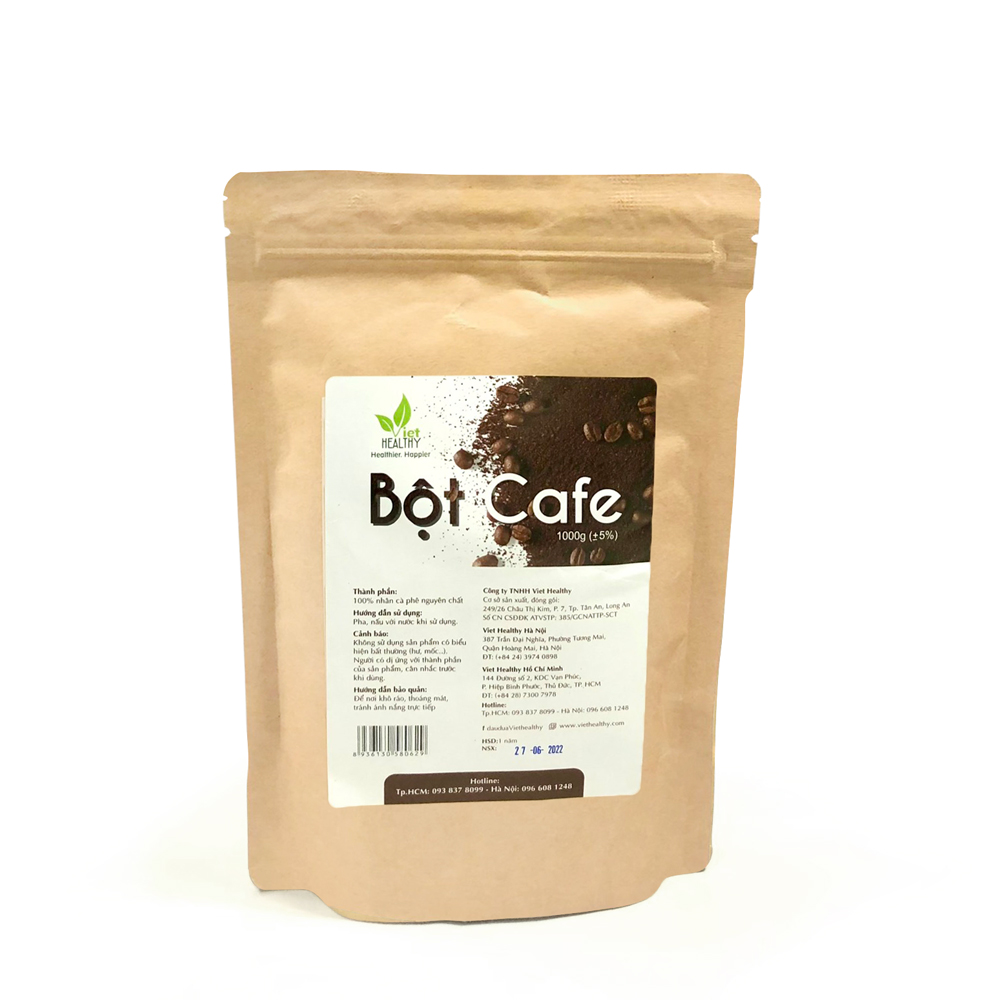 Bột caphe Enema -Bột coffee enema Viethealthy 1kg