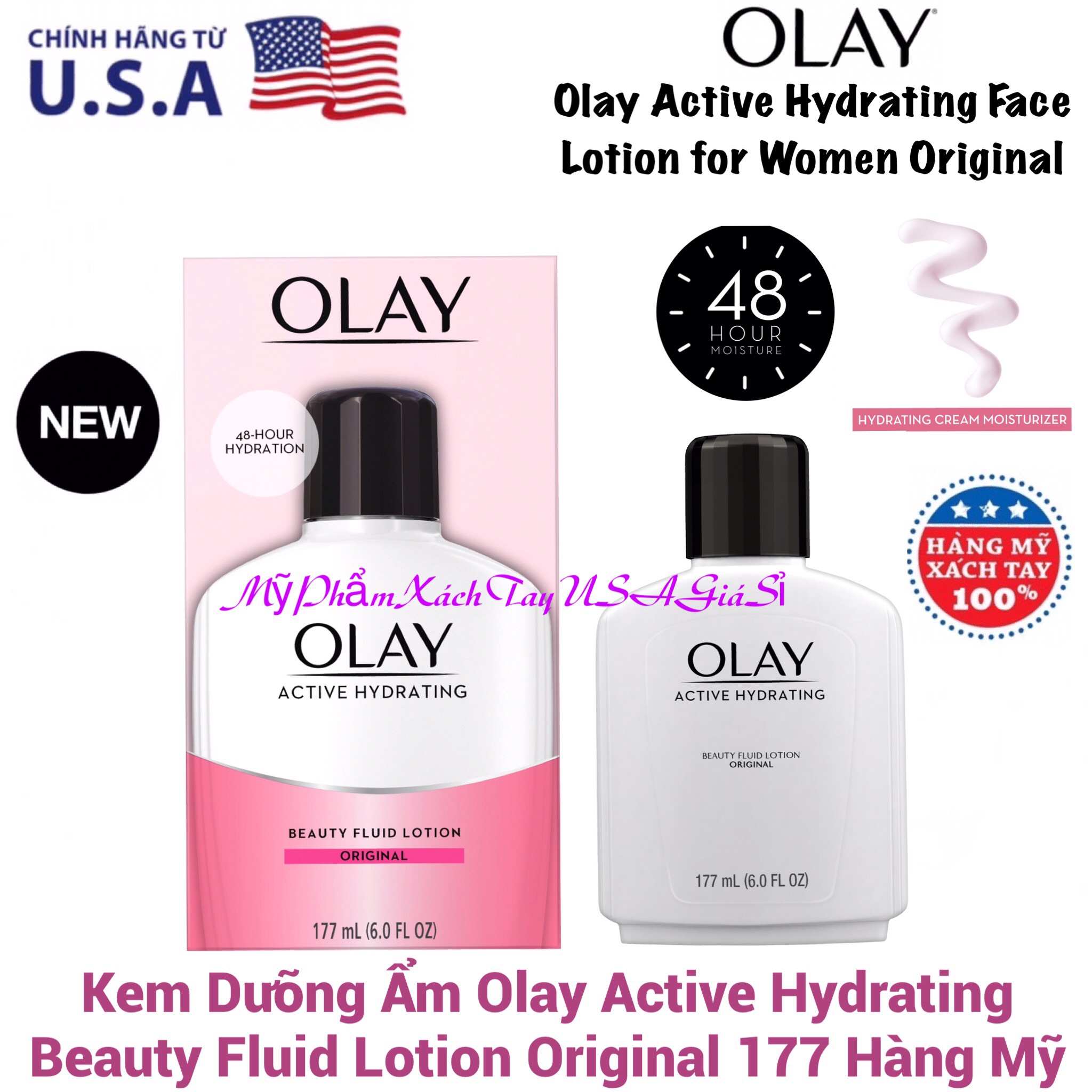 Kem dưỡng ẩm Olay Beauty Fluid Lotion 177m