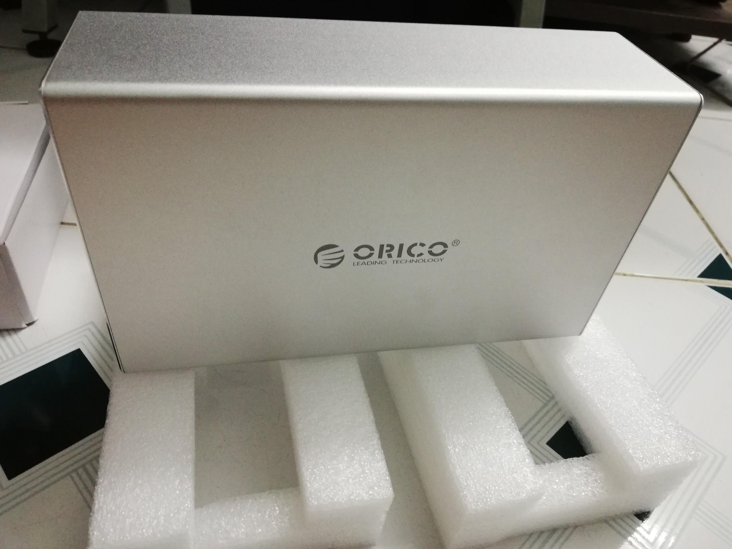 Box 2 Ổ Cứng Orico WS200RU3, Usb 3.0, Raid 0, 1 mẫu 2019