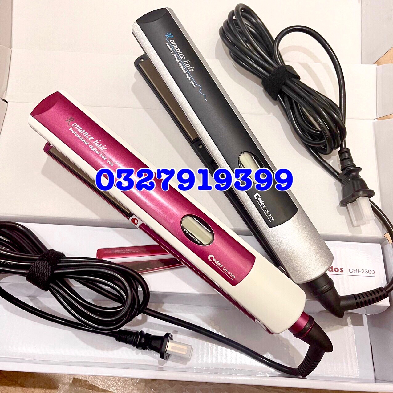 Codos-2300 High Quality Hair Straightener - Non-Stick Ceramic Design & Good Heat Transfer