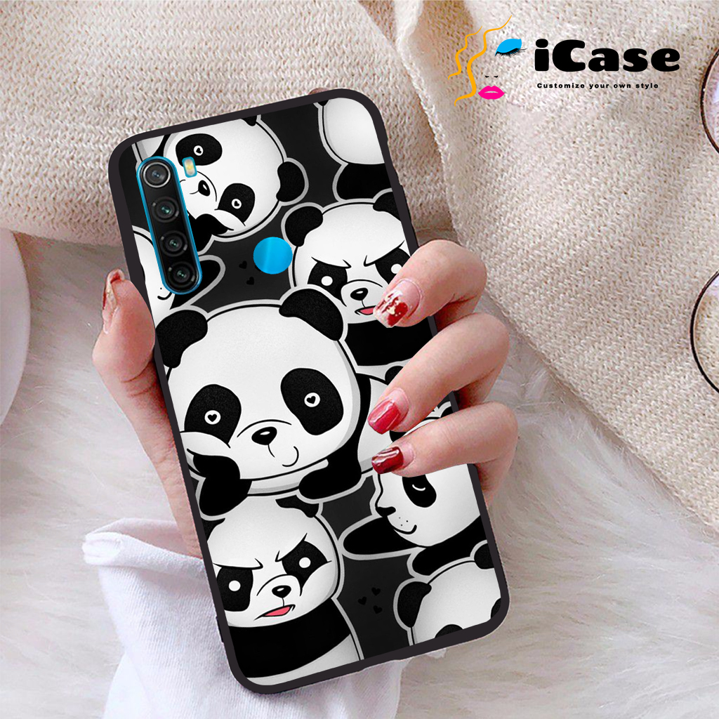 Ốp lưng Xiaomi Redmi Note 8 viền dẻo TPU BST Panda