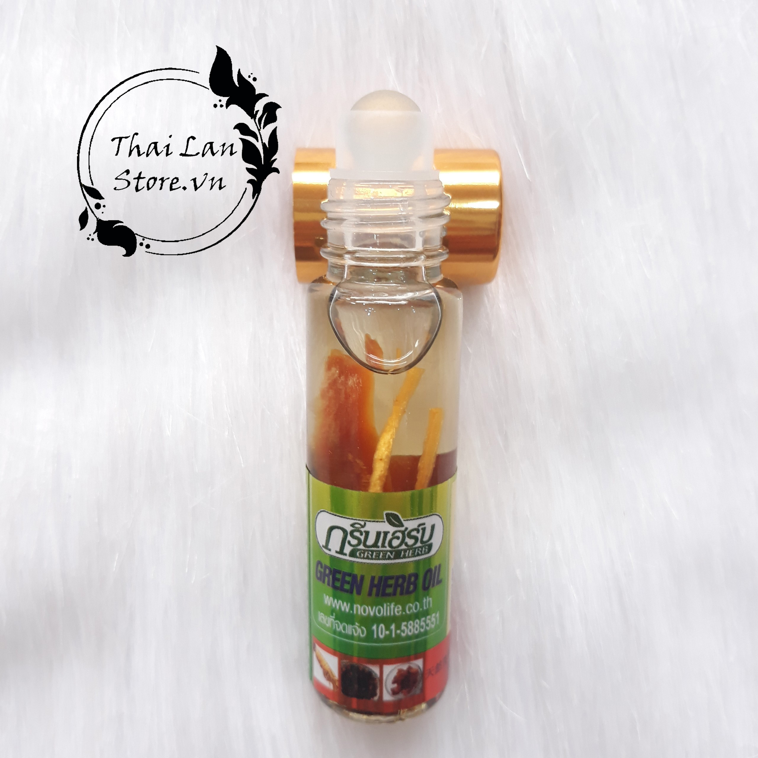 Dầu lăn sâm thảo dược Thái lan Green Herb Oil