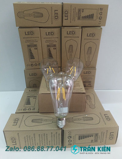 BÓNG ĐÈN LED EDISON 4W ST64 - ĐÈN TRANG TRÍ