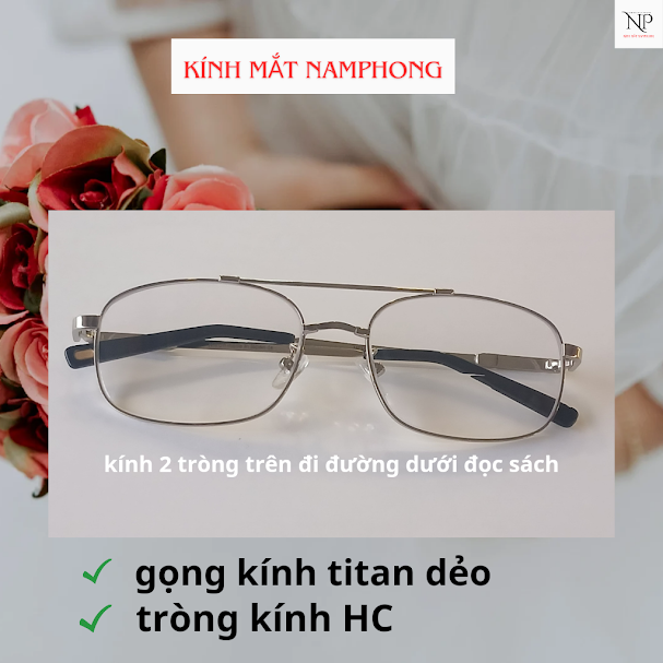 Mắt kính,Kính viễn thị 2 tròng gọng dẻo nikon   [  trên đi đường dưới đọc sách]