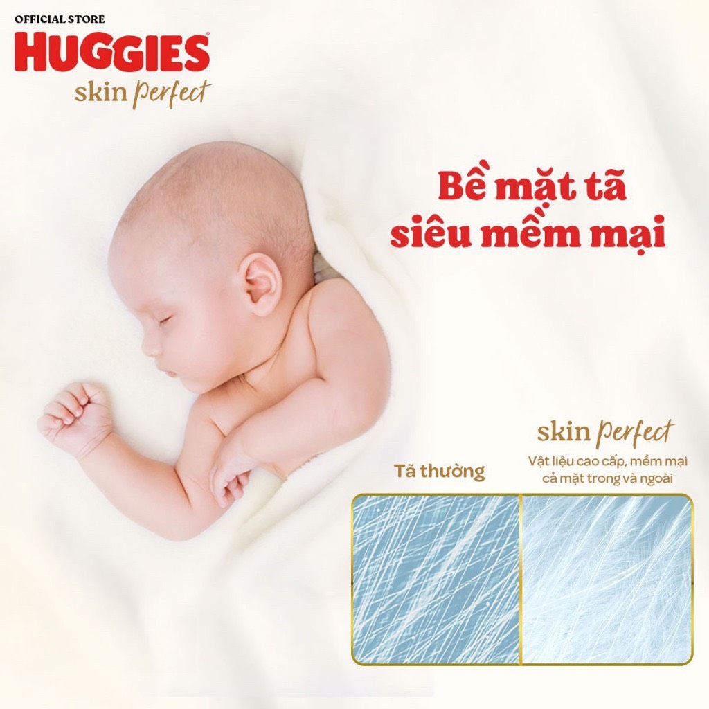 Tã dán sơ sinh Huggies NB70 S54 (NB70+6 S54+6)