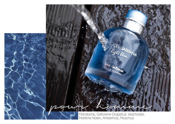 Nước hoa d&g light blue eau intense pour homme 100ml full seal