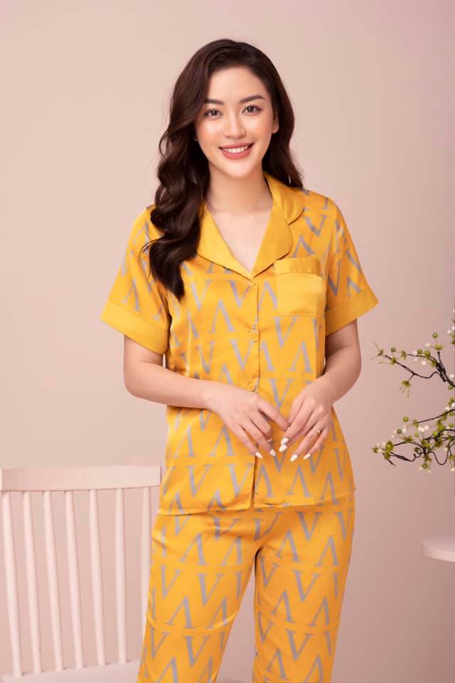 PIJAMA LỤA TƠ TẰM