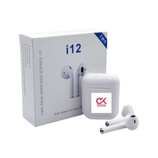 Tai nghe i12 tws bluetooth 5.0 - cảm ứng 4.7